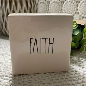 Rae Dunn Artisan collection FAITH